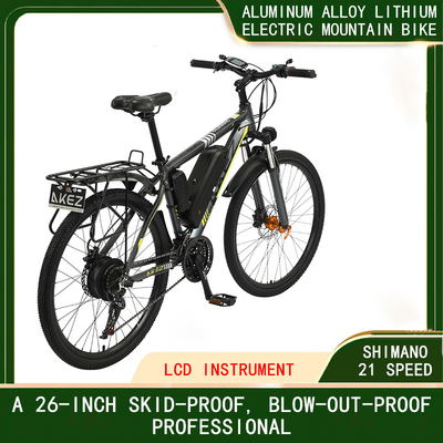 قاب دم نرم دوچرخه برقی 30-50 کیلومتر بر ساعت 40 کیلومتر بر ساعت باتری لیتیومی با نمایشگر LED