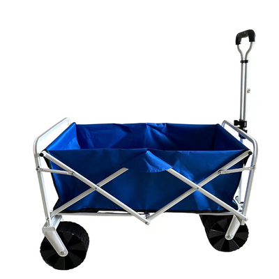 چهار چرخ جهانی 600D سبد خرید واگن پارچه ای آکسفورد