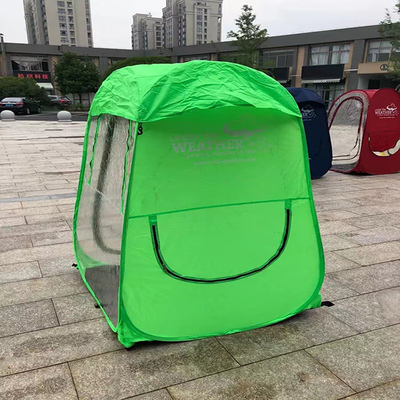 210D Oxford Cloth Clear 4-6 Person Large Weather Pod Pop Up Tent